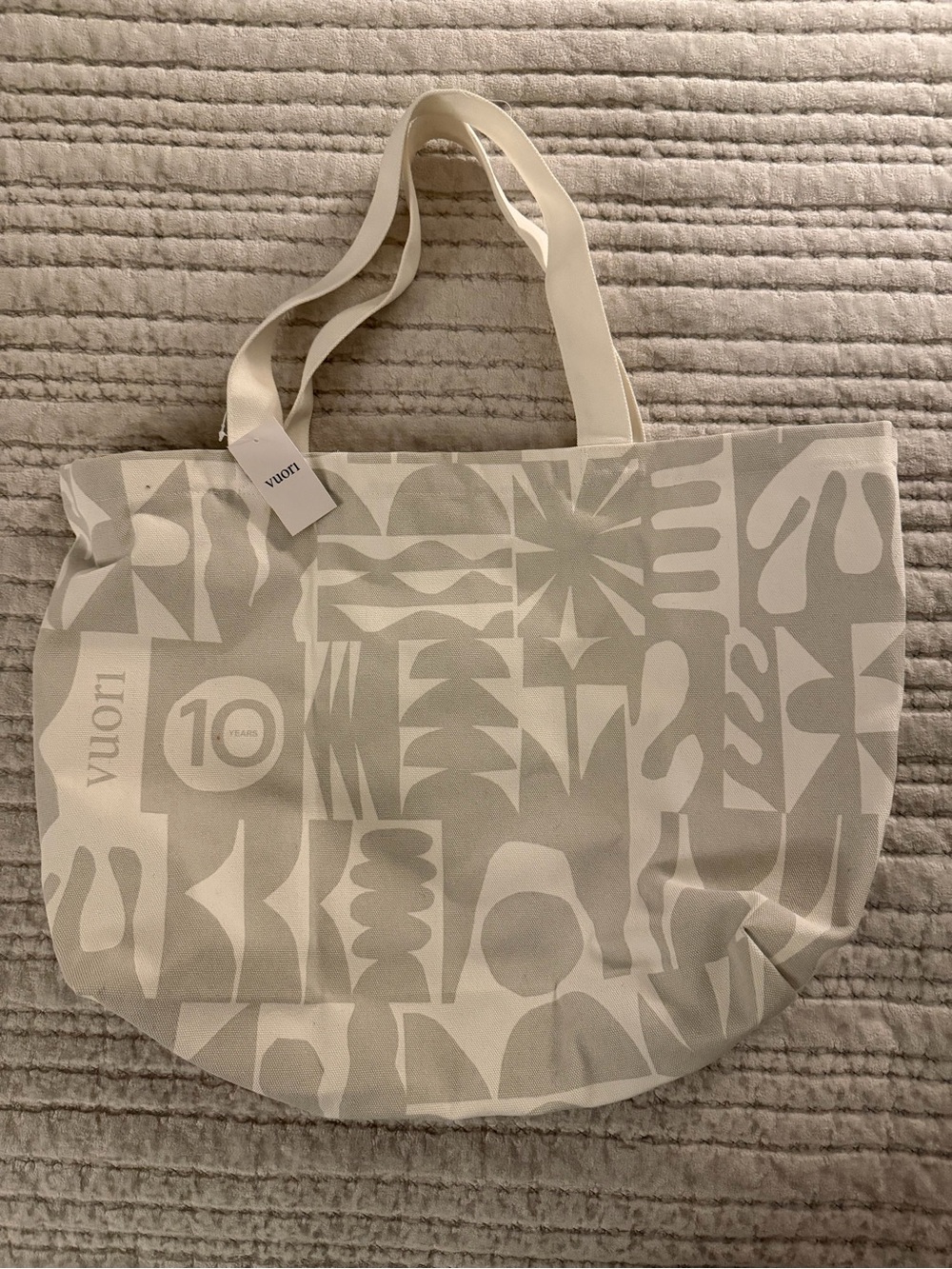 VUORI 10th Anniversary Limited Edition Canvas Tote Bag